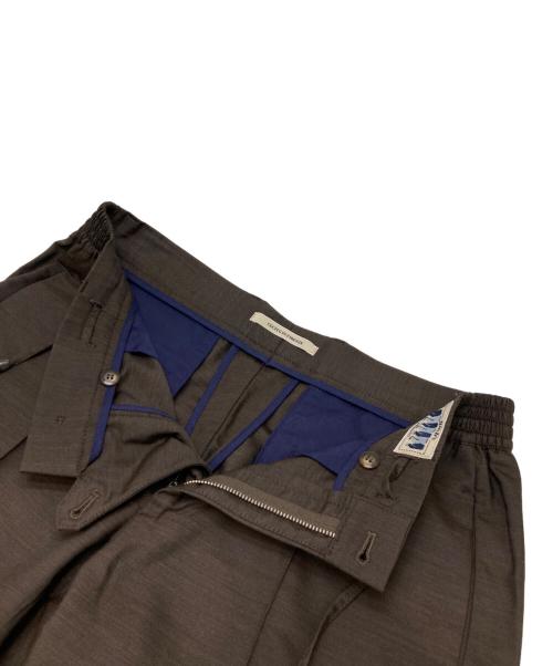 giab's ARCHIVIO（ジャブス アルキヴィオ）giab's ARCHIVIO (ジャブス アルキヴィオ) スラックス ブラウン サイズ:46の古着・服飾アイテム