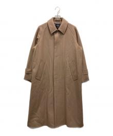 UNITED TOKYO（ユナイテッドトーキョー）の古着「超撥水スーパー140S ステンカラーコート」｜ブラウン