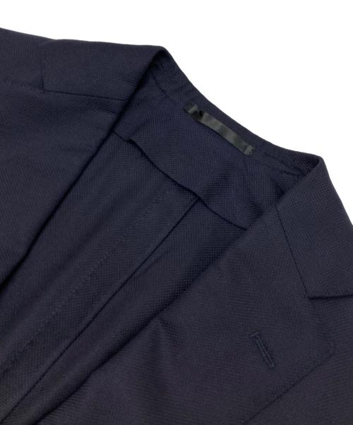 Pilgrim（ピルグリム）Pilgrim (ピルグリム) ウールホップサック シングルブレステッド2Bブレザー ネイビー サイズ:46の古着・服飾アイテム