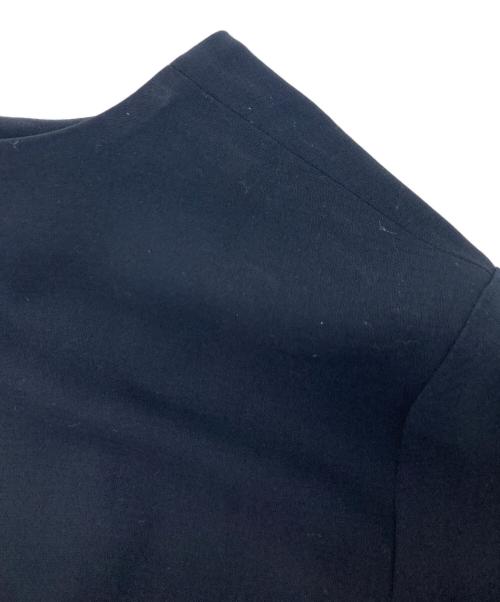 marmors（マルモア）marmors (マルモア) ペプラムフレアワンピース ネイビー サイズ:36 未使用品の古着・服飾アイテム