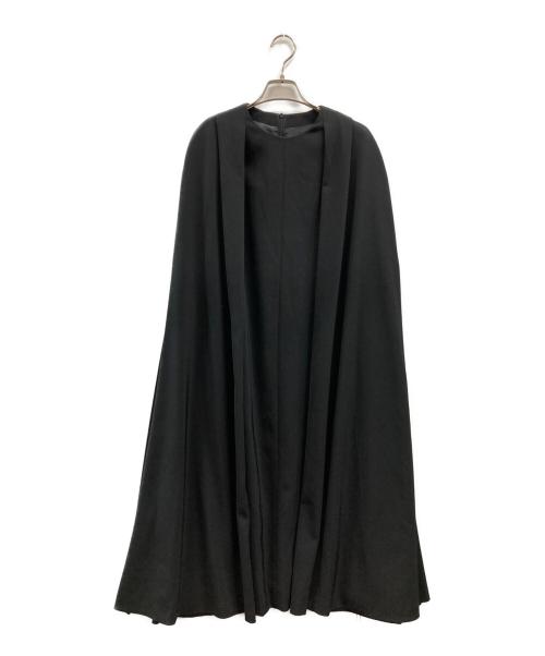 marmors（マルモア）marmors (マルモア) ケープドレス ブラック サイズ:36 未使用品の古着・服飾アイテム