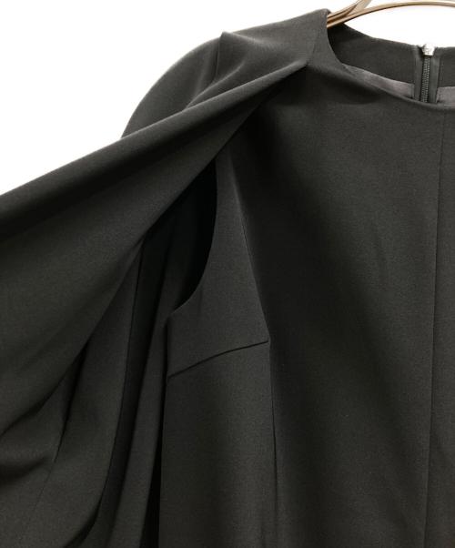marmors（マルモア）marmors (マルモア) ケープドレス ブラック サイズ:36 未使用品の古着・服飾アイテム