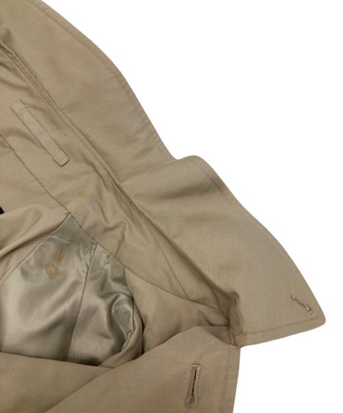 Burberry's（バーバリー）Burberry's (バーバリーズ) 比翼ステンカラーコート ベージュ サイズ:175cmの古着・服飾アイテム