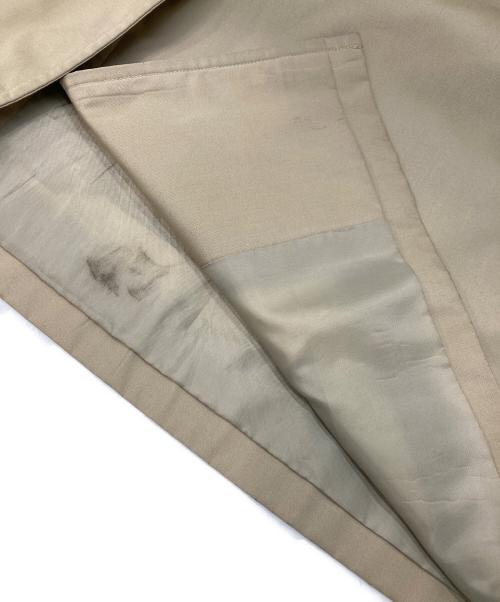 Burberry's（バーバリー）Burberry's (バーバリーズ) 比翼ステンカラーコート ベージュ サイズ:175cmの古着・服飾アイテム