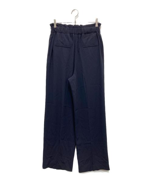 Decade BEIGE（ディケイドベイジ）Decade BEIGE (ディケイドベイジ) CINDY / ワイドタックパンツ ネイビー サイズ:6の古着・服飾アイテム