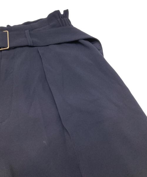 Decade BEIGE（ディケイドベイジ）Decade BEIGE (ディケイドベイジ) CINDY / ワイドタックパンツ ネイビー サイズ:6の古着・服飾アイテム