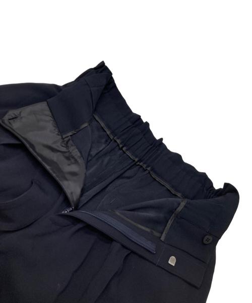 Decade BEIGE（ディケイドベイジ）Decade BEIGE (ディケイドベイジ) CINDY / ワイドタックパンツ ネイビー サイズ:6の古着・服飾アイテム