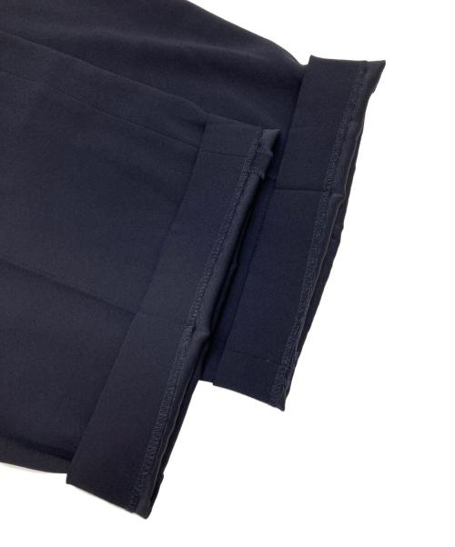 Decade BEIGE（ディケイドベイジ）Decade BEIGE (ディケイドベイジ) CINDY / ワイドタックパンツ ネイビー サイズ:6の古着・服飾アイテム