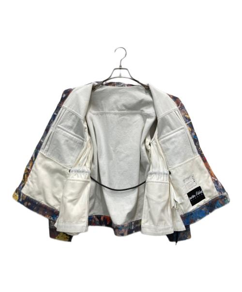 sacai（サカイ）sacai (サカイ) Jackson Pollock コラボペイントデニムジャケット マルチカラー サイズ:2の古着・服飾アイテム