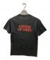 USED (ユーズド) ヴィンテージTシャツ ブラック サイズ:不明(実寸参照）：10000円