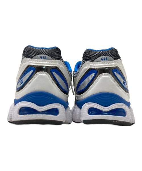 asics（アシックス）asics (アシックス) GEL-NIMBUS 9 ブルー×ホワイト サイズ:25.5の古着・服飾アイテム