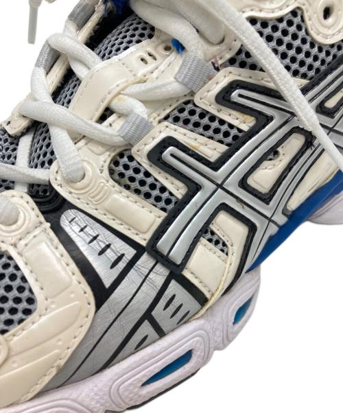 asics（アシックス）asics (アシックス) GEL-NIMBUS 9 ブルー×ホワイト サイズ:25.5の古着・服飾アイテム