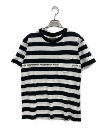 NEIGHBORHOOD（ネイバーフッド）の古着「ボーダーTシャツ」｜ホワイト×ブラック