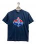 Hysteric Glamour（ヒステリックグラマー）の古着「ダイナマイトエンジェルプリントTシャツ」｜ネイビー