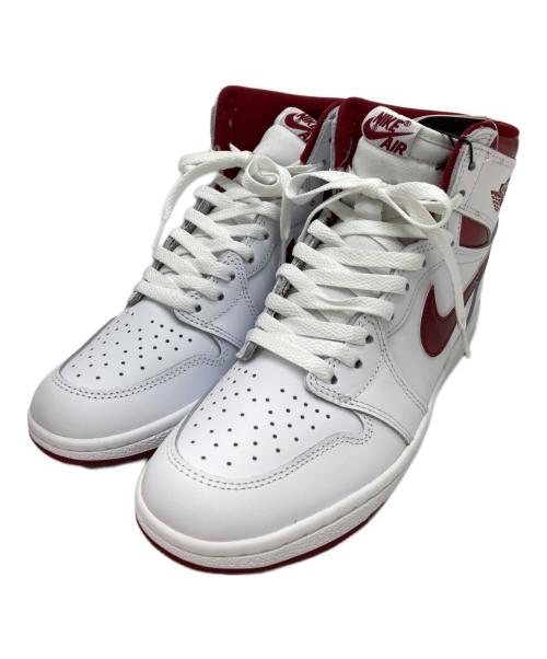 NIKE（ナイキ）NIKE (ナイキ) Air Jordan 1 HI 85 レッド×ホワイト サイズ:26.5 未使用品の古着・服飾アイテム