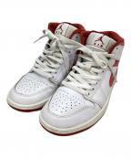 NIKEナイキ）の古着「Air Jordan 1 Mid SE "Dune Red"」｜レッド×ホワイト