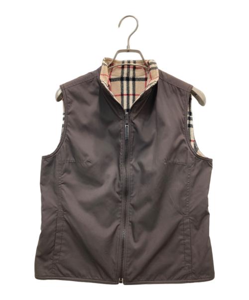 BURBERRY LONDON（バーバリーロンドン）BURBERRY LONDON (バーバリーロンドン) ダウンジャケット ブラウン サイズ:38の古着・服飾アイテム