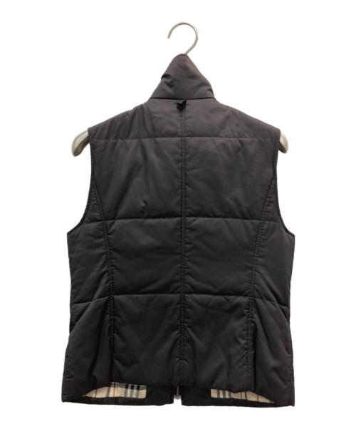 BURBERRY LONDON（バーバリーロンドン）BURBERRY LONDON (バーバリーロンドン) ベスト付スタンドカラーコート ブラウン サイズ:38の古着・服飾アイテム