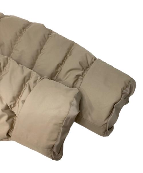 Aquascutum（アクアスキュータム）Aquascutum (アクアスキュータム) 2wayロングダウンコート ベージュ サイズ:8の古着・服飾アイテム