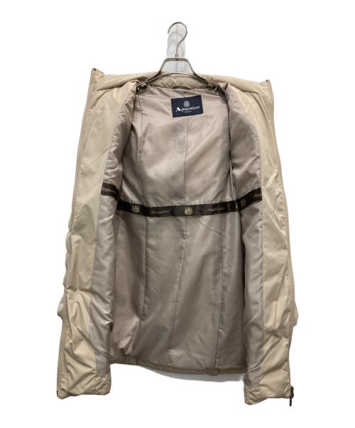 Aquascutum（アクアスキュータム）Aquascutum (アクアスキュータム) 2wayロングダウンコート ベージュ サイズ:8の古着・服飾アイテム