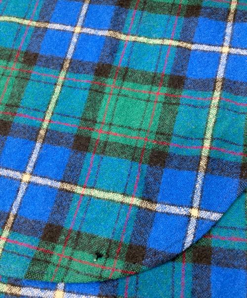 PENDLETON（ペンドルトン）PENDLETON (ペンドルトン) ウールチェックシャツ ブルー×グリーン サイズ:Lの古着・服飾アイテム
