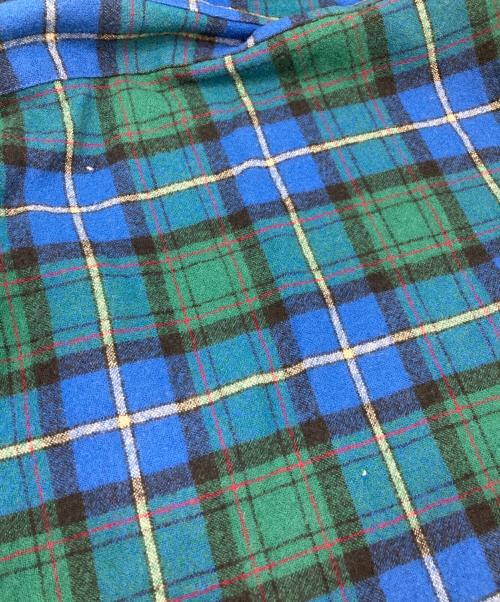 PENDLETON（ペンドルトン）PENDLETON (ペンドルトン) ウールチェックシャツ ブルー×グリーン サイズ:Lの古着・服飾アイテム