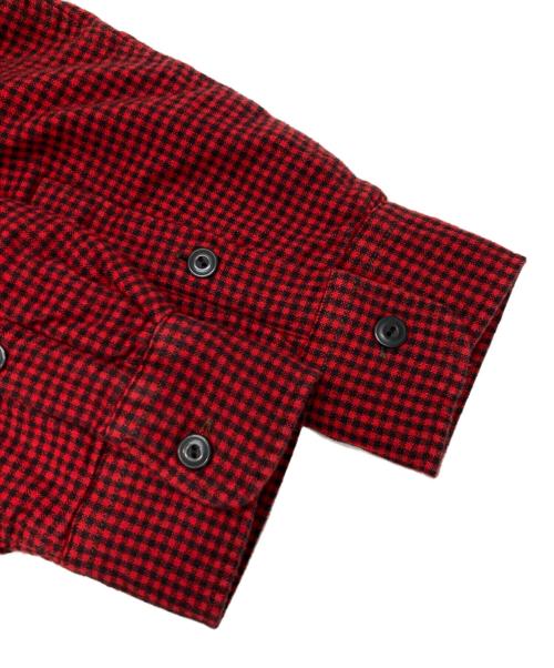 RRL（ダブルアールエル）RRL (ダブルアールエル) 裏シャツボアジャケット レッド サイズ:Sの古着・服飾アイテム