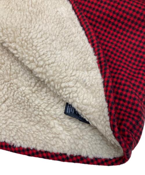 RRL（ダブルアールエル）RRL (ダブルアールエル) 裏シャツボアジャケット レッド サイズ:Sの古着・服飾アイテム