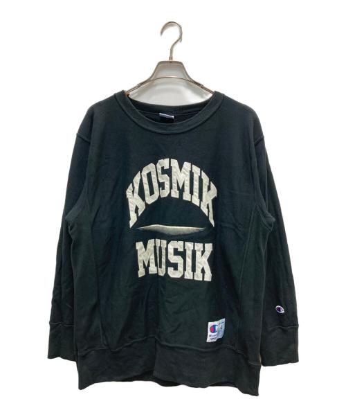 Champion（チャンピオン）Champion (チャンピオン) UNDERCOVER (アンダーカバー) リバースウィーブスウェット ブラック サイズ:Lの古着・服飾アイテム