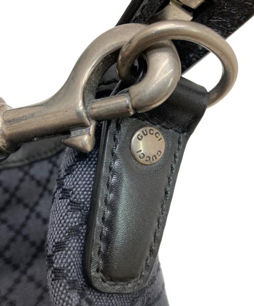 GUCCI（グッチ）GUCCI (グッチ) ディアマンテワンショルダーバッグ ブラックの古着・服飾アイテム