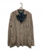 COMME des GARCONS HOMME PLUSコムデギャルソンオムプリュス）の古着「リバーシブルデザインジャケット」｜ベージュ