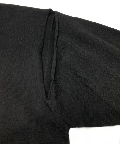 Maison Margiela（メゾンマルジェラ）Maison Margiela (メゾンマルジェラ) カシミヤウール ニット ワンピース ブラック サイズ:Sの古着・服飾アイテム