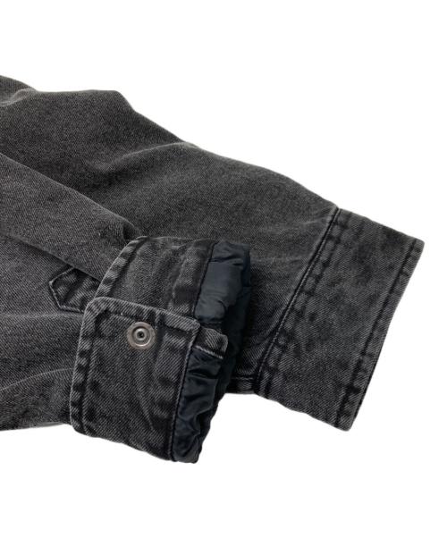 SUPREME（シュプリーム）Supreme (シュプリーム) shearling lined denim work shirt ブラック サイズ:XLの古着・服飾アイテム