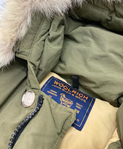 WOOLRICH（ウールリッチ）WOOLRICH (ウールリッチ) ARCTIC PARKA グリーン サイズ:USA Sの古着・服飾アイテム