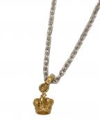 ROYAL ORDERロイヤルオーダー）の古着「クラウントップネックレス」｜シルバー×ゴールド