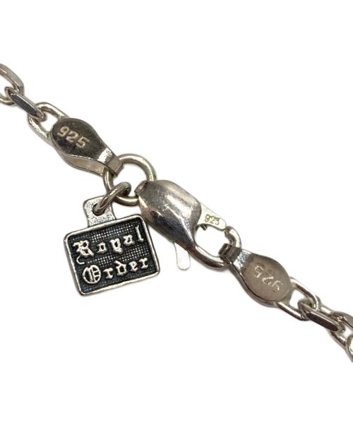 ROYAL ORDER（ロイヤルオーダー）ROYAL ORDER (ロイヤルオーダー) クラウントップネックレス シルバー×ゴールドの古着・服飾アイテム