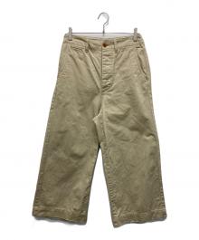journal standard luxe（ジャーナルスタンダード ラックス）の古着「ドライワッシャーワイドチノ」｜ベージュ