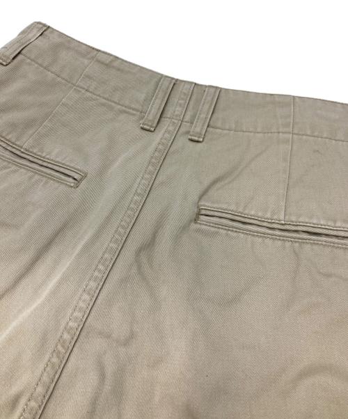 journal standard luxe（ジャーナルスタンダード ラックス）journal standard luxe (ジャーナルスタンダード ラックス) ドライワッシャーワイドチノ ベージュ サイズ:Sの古着・服飾アイテム