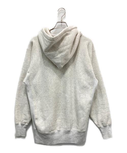 Champion REVERSE WEAVE（チャンピオン リバース ウィーブ）Champion REVERSE WEAVE (チャンピオン リバース ウィーブ) 後付けパーカー グレー サイズ:Lの古着・服飾アイテム