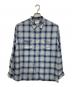 TOWN CRAFT（タウンクラフト）の古着「復刻オンブレチェックシャツ」｜ブルー