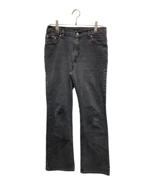 LEVI'S（リーバイス）LEVI'S (リーバイス) 517フレアデニムパンツ ブラック サイズ:Sの古着・服飾アイテム