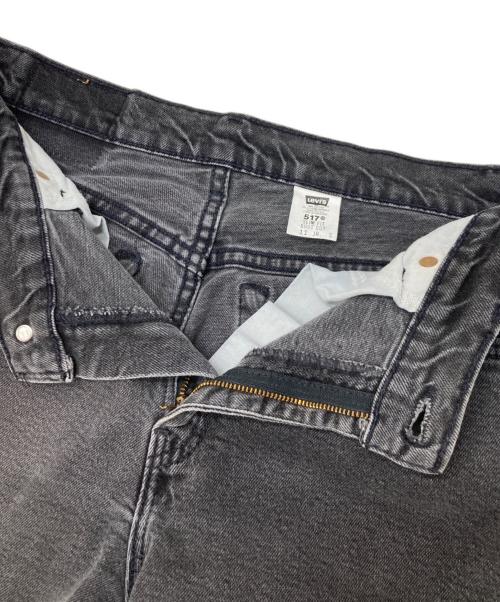 LEVI'S（リーバイス）LEVI'S (リーバイス) 517フレアデニムパンツ ブラック サイズ:Sの古着・服飾アイテム