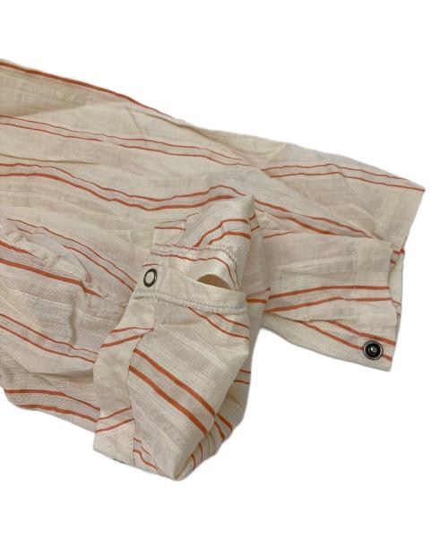 saby（サバイ）saby (サバイ) WESTERN SHIRTS Type Flax Rayon ベージュ サイズ:Lの古着・服飾アイテム