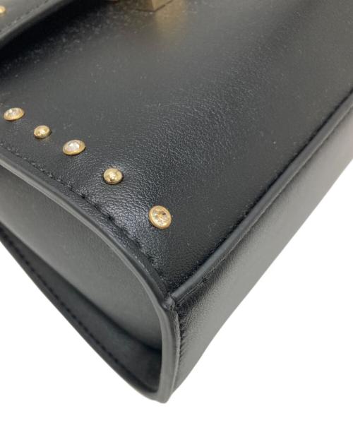 CELFORD（セルフォード）CELFORD (セルフォード) ビジュースタッズポシェット ブラックの古着・服飾アイテム