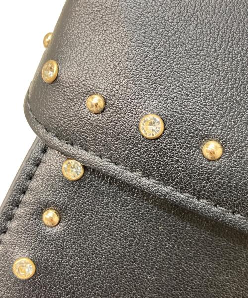 CELFORD（セルフォード）CELFORD (セルフォード) ビジュースタッズポシェット ブラックの古着・服飾アイテム