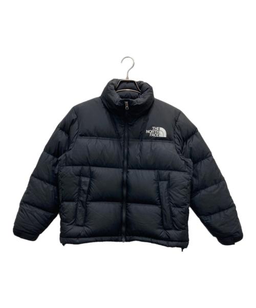 THE NORTH FACE（ザ ノース フェイス）THE NORTH FACE (ザ ノース フェイス) ショート ヌプシ ダウンジャケット ブラック サイズ:Mの古着・服飾アイテム