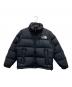 THE NORTH FACE（ザ ノース フェイス）の古着「ショート ヌプシ ダウンジャケット」｜ブラック