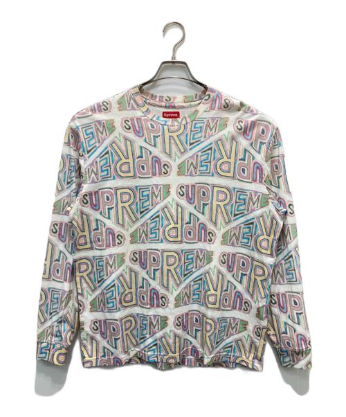 SUPREME（シュプリーム）SUPREME (シュプリーム) Perspective L/S Top マルチカラー サイズ:Sの古着・服飾アイテム