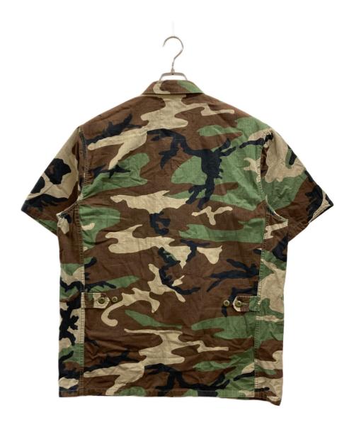 SUPREME（シュプリーム）SUPREME (シュプリーム) BDU Shirt ブラウン×グリーン サイズ:XLの古着・服飾アイテム