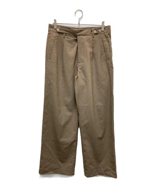 MARNI（マルニ）MARNI (マルニ) トロピカルウールワイドパンツ ベージュ サイズ:48の古着・服飾アイテム